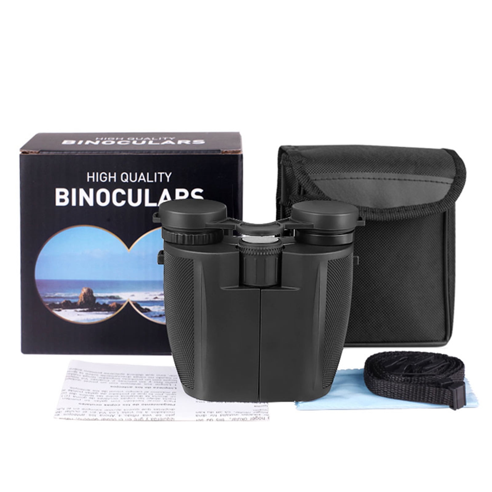 12x25 Binoculars for Adults, High Powered Binocular for Bird Watching Hiking Camping Travel Concerts
