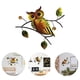 thumbnail image 5 of Advancent Colgante Búho Estatua Adorno de pared Tamaño compacto Adornos de puerta Decoraciones para el hogar Dulce regalo Decoración para el Decoración del hogar Tipo 2, 5 of 6