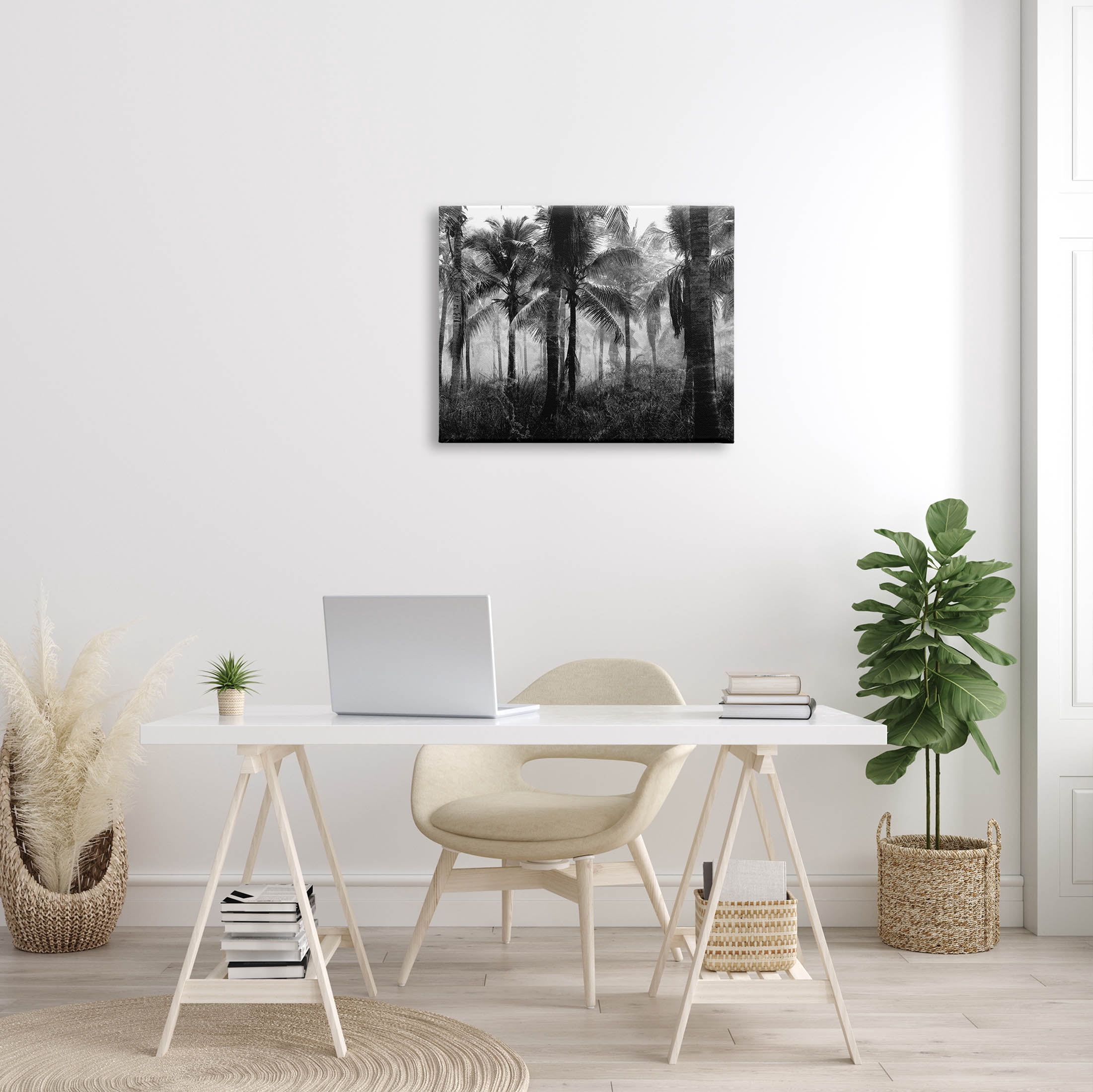 Stupell Industries Dense Tropical Palm Tree Forest Photograph Gallery Wrapped Canvas Print Wall Art, Design by Kim Allen