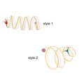 thumbnail image 4 of 15 % de descuento S Pet Cat Tunnel Tube Práctico acero 2 en 1 plegable, 4 of 4