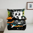 thumbnail image 4 of Erosebridal Football Comforter Set Soccer Ball Game Comforter Rugby Sports Bedding Set Gift for Football Lover Duvet Set Quilt Set 2Pcs, 4 of 6