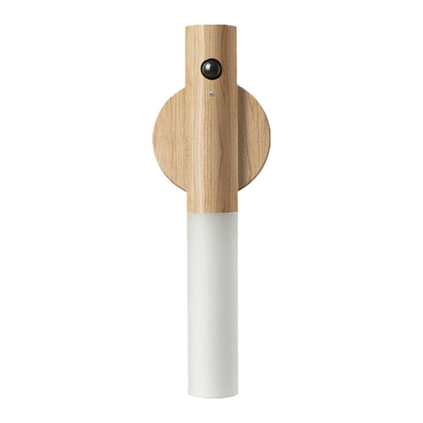 Sensor de movimiento montado en la pared Luz nocturna Luz de mano extraíble Encendido/apagado automático Sensor LED recargable Luz de armario Lámpara de escalera magnética y autoadhesiva par Irfora Luz de noche