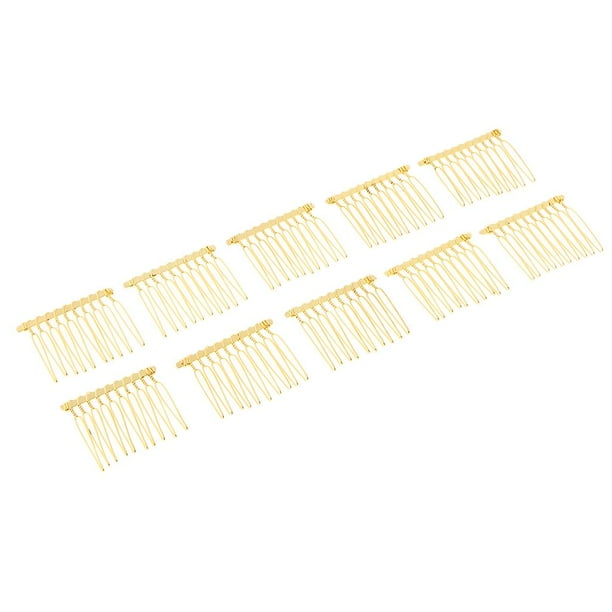 30Pcs Metal Hair Comb Slide Side Combs Hair Clip Decor Walmart