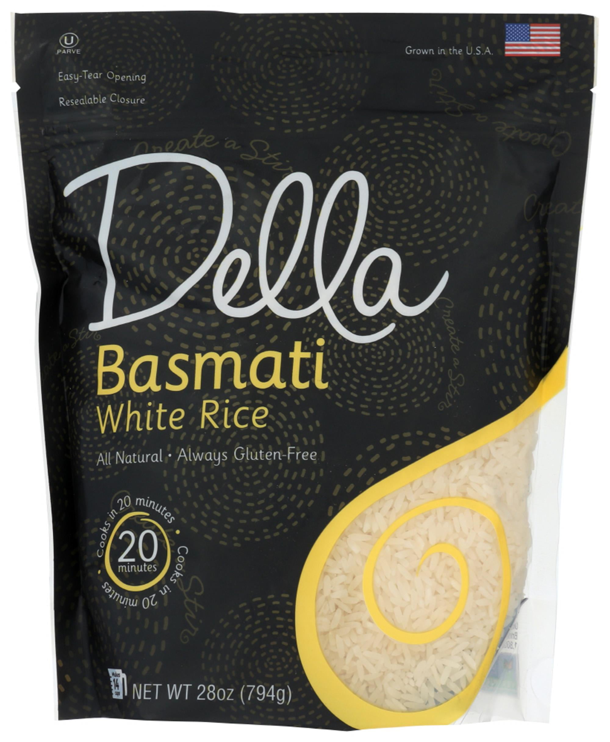 Della Basmati White Rice, 28 Oz