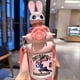 thumbnail image 4 of Zootopia Wobble Head Doll Insulated Cup 550ml 316 Stainless Steel Straw Bottle, 4 of 5