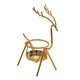 thumbnail image 3 of Candelabro de ciervo, centro de mesa, candelabro, candelabro decorativo para sala de estar, mesa de comedor, boda , oro, 3 of 9