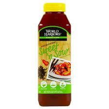 World Harbors Maui Mountain Sweet 'n Sour Sauce & Marinade 16 Oz Squeeze (Pack of (Best Sweet N Sour Sauce)