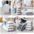 thumbnail image 6 of TAILI 6 Pack Vacuum Storage Bags, Jumbo Cube (20x12x28 inch), Seal Bags for Bedding, Clothing, Comforters, Blankets, Closet Organizer and Storage, 6 of 9