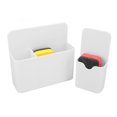 thumbnail image 1 of Dry Erase Marker Holder, Durable Saving Space Magnetic Whiteboard Eraser Storage Box For Office, 1 of 8