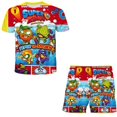 thumbnail image 1 of 1-14 años Super Zings Baby Boys Girls Conjuntos de ropa Nuevas camisetas de manga corta Pantalones cortos Disfraces Trajes Ropa de verano Suits7T Gao Jinjia LED, 1 of 2
