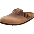 thumbnail image 1 of Zueco Birkenstock Boston Classic Arch Tobacco de piel marrón, 1 of 2