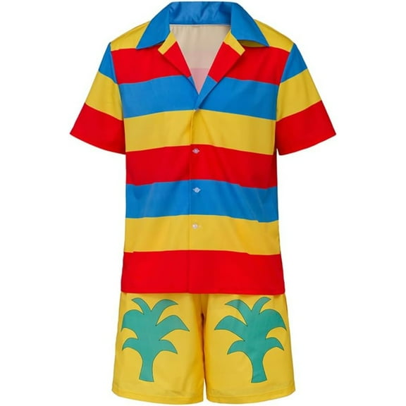 Men's Bermuda Merlin Fancy Shirt Shorts Set Merlin's Outfits Suit