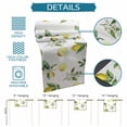 thumbnail image 6 of Yellow Lemon Summer Table Runner 108 Inches, Farmhouse Tropical Fruit Watercolor Bed Runner Dresser Scarves Tabletop for Indoor Outdoor Parties/Ceremony/Banquet, 13"x 108", 6 of 9