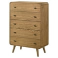 thumbnail image 4 of Robyn 5-drawer Bedroom Chest of Drawers Light Ash, 4 of 12