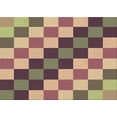 thumbnail image 1 of Ahgly Company Machine Washable Indoor Rectangle Transitional Fall Leaf Brown Green Area Rugs, 2' x 4', 1 of 7