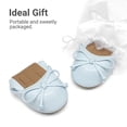 thumbnail image 5 of DREAM PAIRS Toddler Little Girls Mary Jane Ballet Flats Dress Shoes with Bow, 5 of 7