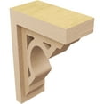 thumbnail image 5 of 3"W x 6"D x 9"H Classic Sheridan Rough Cedar Woodgrain TimberThane Corbel, Primed Tan, 5 of 6