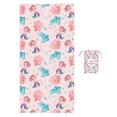 thumbnail image 1 of CSChome Towel Hidden Buckle Design Portable Kids Bath Towel Superfine Fiber Cartoon, 1 of 7