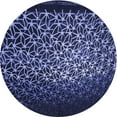 thumbnail image 1 of Ahgly Company Indoor Round Patterned Periwinkle Purple Area Rugs, 4' Round, 1 of 6