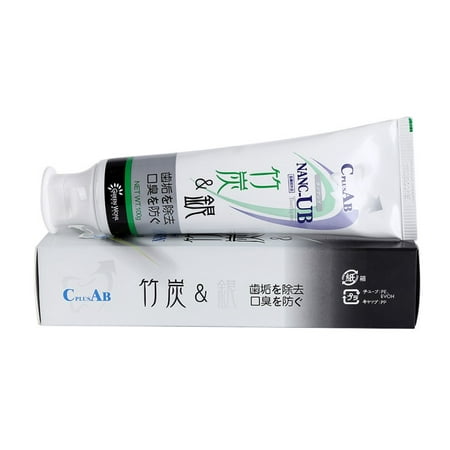 Bamboo Charcoal Toothpaste for Teeth Whitening Fresh Breath Improve Teeth