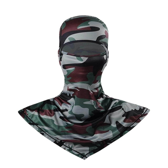 Sun Protective Scarf UPF 50+ Breathable Mesh Print for Women Men Outdoor Daily Use
