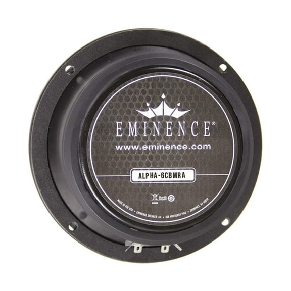 Eminence American Standard Alpha-6CBMRA 6" Midrange Pro Audio Speaker, 100 Watts at 8 Ohms
