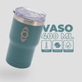 thumbnail image 3 of Vaso Térmico Acero Inoxidable Kano 400 ml Termo Portátil, 3 of 11