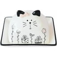 thumbnail image 1 of HAHADAXA Cute Cat Butter Dish with Lid, 1 of 5