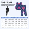 thumbnail image 4 of Sikiie Bright Turtles Mens Pajama Set, Soft Warm Long Sleeve Sleepwear, Cozy Button-Down Pjs for Men-X-Large, 4 of 7