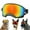 E, variant on Dog Goggles Windproof Durable Pet Eyewear For Medium Large Breed Dogs