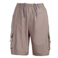 thumbnail image 3 of Outfmvch Cargo Pants For Men Mens Jeans Men'S Casual Outdoor Cargo Pants Solid Zipper Pocket Drawstring Shorts Jeans For Men Khaki 3Xl, 3 of 8