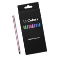 thumbnail image 2 of 1 Box 12 Colors Metallic Colored Pencils, Rich Pigment Drawing Tools for Art Sketching Handmade Craft Home Leisure Creation, 2 of 5