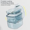 thumbnail image 3 of Visland Retainer Case with Brush Compartment Design Three Layers Buckle Closure Easy to Carry Cleaning Leakproof Orthodontic Mouth Guard Case Travel Use, 3 of 8