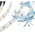 thumbnail image 4 of Kit de tira LED RGB 5050 Bluetooth de 5 m, tira de luz flexible multicolor SZ-Climax con control remoto de 24 teclas, fuente de alimentación de 12 V, tira LED RGB decorativa para el hogar, fiestas, b, 4 of 5