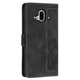 thumbnail image 3 of Tulips Emboss Leather Phone Case For Fujitsu Arrows F-52B, 3 of 5