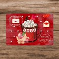 thumbnail image 4 of Letreros metálicos vintage de chocolate caliente para San Valentín, letrero decorativo de hojalata, póster metálico de 8 x 12 pulgadas, 4 of 5