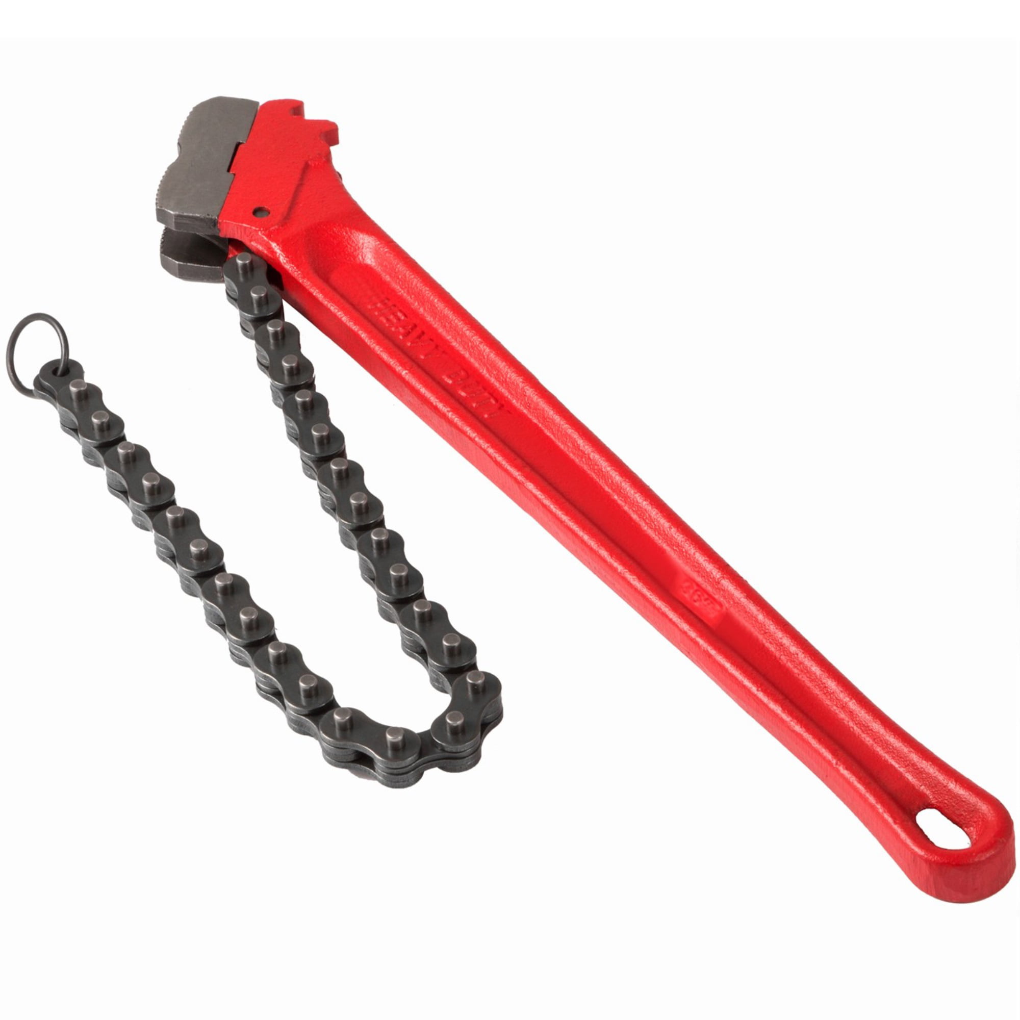 Pipe Wrench Ratchet Chain Wrench 36 in Handle with 30" Chain up to 7.5" Pipe 