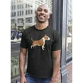 thumbnail image 2 of Red And White Bull Terrier Dog Tee Men's -Image by Shutterstock, 2 of 4