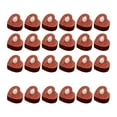 thumbnail image 1 of jifeng 24 Pcs Bougies Électriques Chauffe-Plat Cœur LED 4x4cm pour Restaurants Rouge, 1 of 9