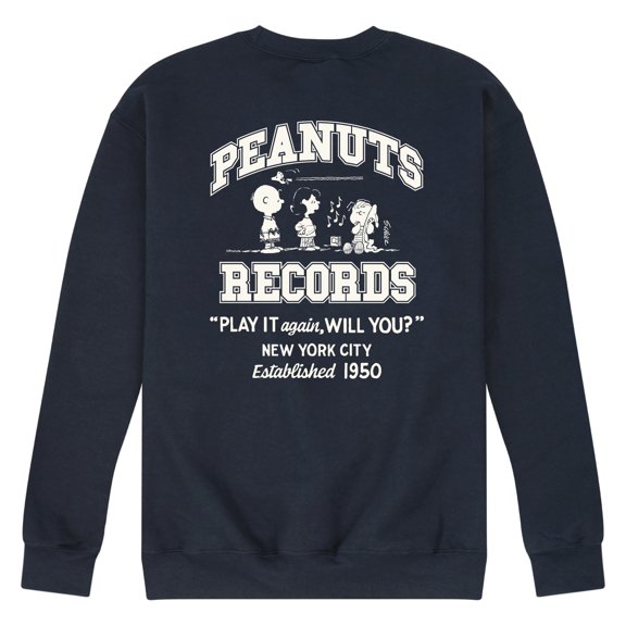 Peanuts - Play It Records Graphic Fleece Sweatshirt