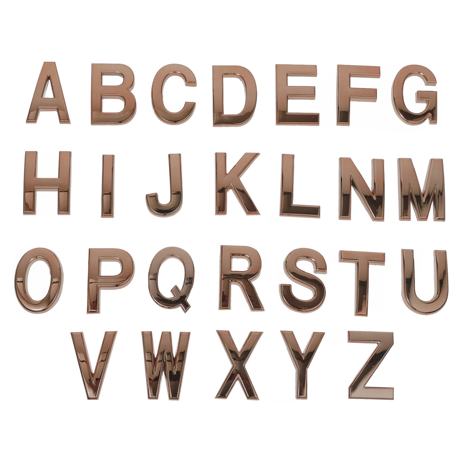 26 uds, letras adhesivas para buzón, letreros adhesivos, calcomanía del ...