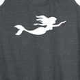 thumbnail image 3 of Instant Message - Mermaid Silhouette - Women's Racerback Tank Top, 3 of 6