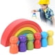 thumbnail image 3 of Bloques de Construcción de Creatividad Juguete, Juguetes para construyir para niños de madera para bebés, 3 of 7
