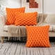 thumbnail image 1 of Almohada de soporte lumbar de terciopelo de copo de nieve para tejer | Cojín de terciopelo PV suave con acolchado fino | Funda de almohada con cremallera oculta | Sofá decorativo y cojín de oficina, 1 of 7