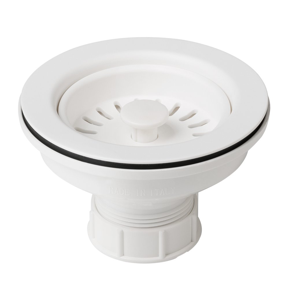 Kraus Kitchen Sink Strainer in White