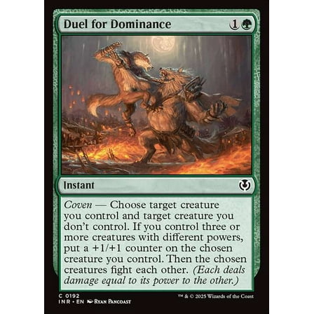 MtG Innistrad Remastered Common Duel for Dominance (FOIL) #192