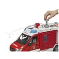 thumbnail image 4 of Bruder 1/16 Mercedes-Benz Sprinter Fire Rescue Truck with Water Pump, Lights & Sounds 02680, 4 of 6