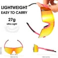 thumbnail image 3 of WEST BIKING WEST BIKING Polarized Cycling Glasses for Outdoor Sports, Windproof UV Protection, Lightweight Design for Road & Mountain Biking, Black Frame with Multi-Color Lens Options, 3 of 6