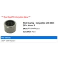 thumbnail image 2 of Pilot Bearing - Compatible with 2004 - 2014 Mazda 3 2005 2006 2007 2008 2009 2010 2011 2012 2013, 2 of 2