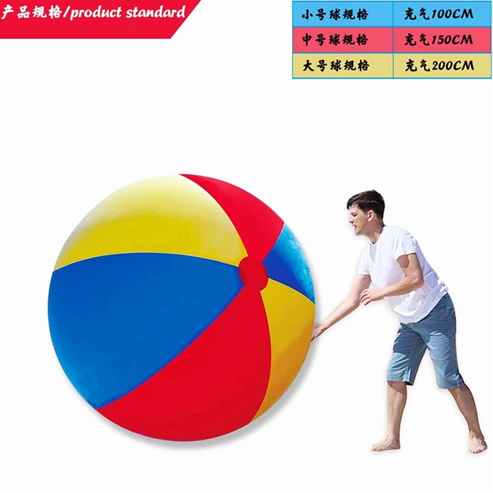 Giant Inflatable Soccer Ball - Made From Premium Raft Grade Vinyl, Black & White 2.5 ft